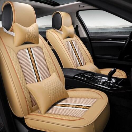 Good quality & Free shipping! Full set car seat covers for Volvo XC60 2016-2009 Comfortable breathable seat covers for XC60 2015