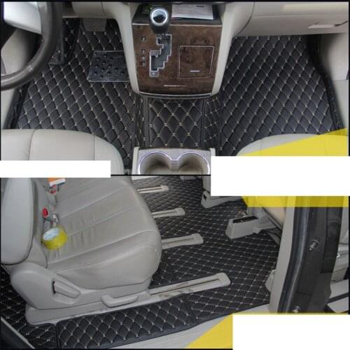 Leather car floor mat for mazda8 mazda 8 mazda mpv 2006-2016 2008 2009 2010 2011 2012 2013 2014 2015 accessories