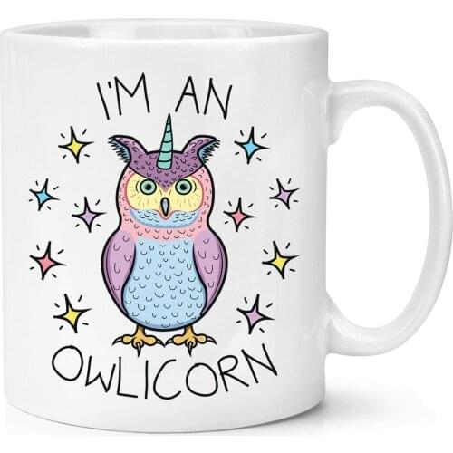 I'm An Owlicorn 11oz Mug Funny Bird Animal Owl Unicorn Mug