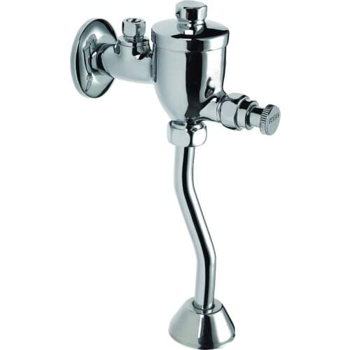 Brass Material Chrome Finishing Color Wall Mounted of Self Closing Timing Delay Urinal Flush Valve