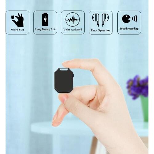 VJOYCAR Micro Voice Recorder H39 with USB Transport Protection 32GB Sound Recorder Professional Voice Recorder