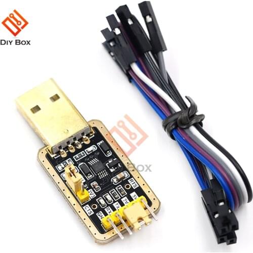 MINI CH340 PL2303 module CH340G USB to TTL upgrade board flashing line serial microcontroller download board TLL communication