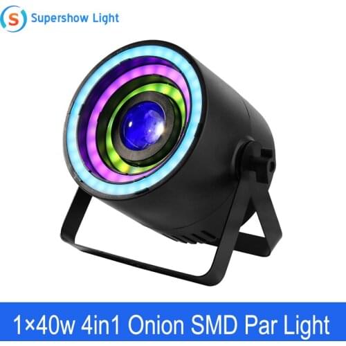 New Products Indoor Stage Light 64w RGBW 4in1 SMD RGB Colorful Combination Led Wash Par Light Led DJ Equipment