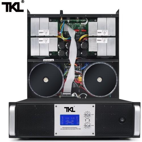 TKL PX300 New Power Amplifier 500W Power Professional Stage Performance Karaoke Heavy Bass Original HIFI Power Amplifier