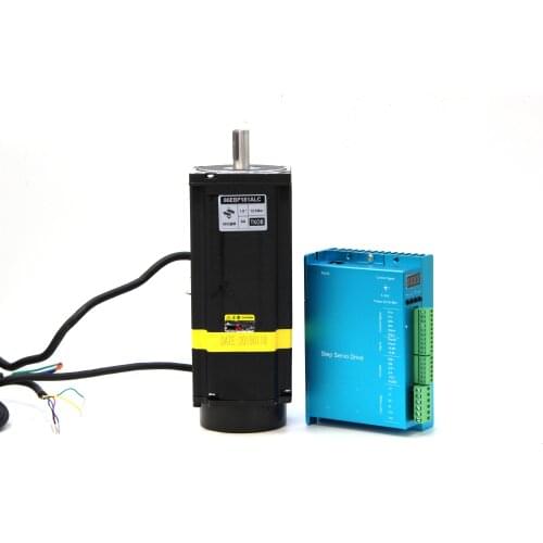 Nema34 closed-loop stepper servo motor + Digital display drive set 12.5N.m with encoder 1000 line with brake