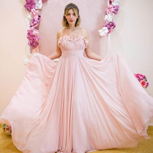 Sposacott Womens Evening Chiffon Dresses