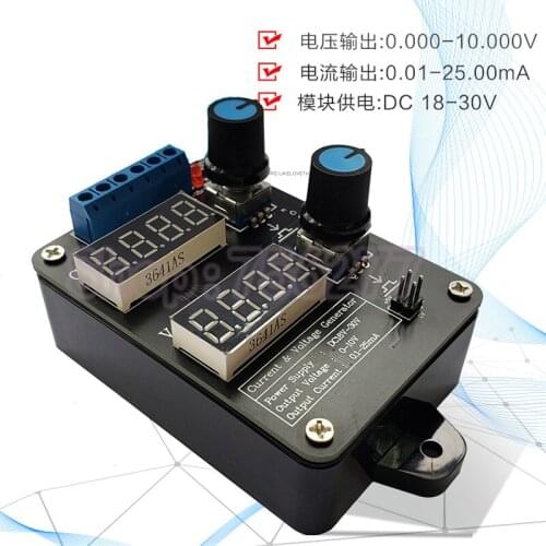 High precision handheld 0-10V voltage 4-20mA current generator signal generator current source Constant Current Source Debugging