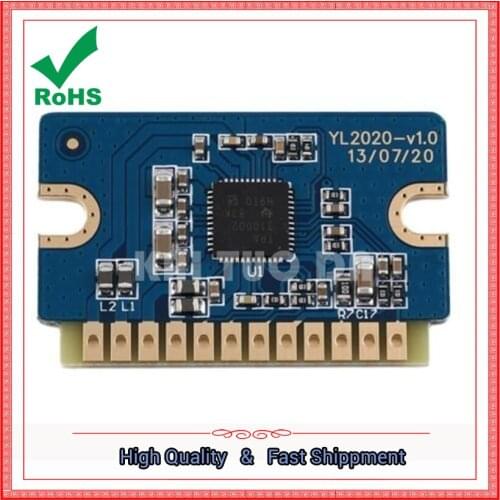 YL2020 new 20W +20 W class D digital amplifier board 12V-24V mini Amplifiers module sound