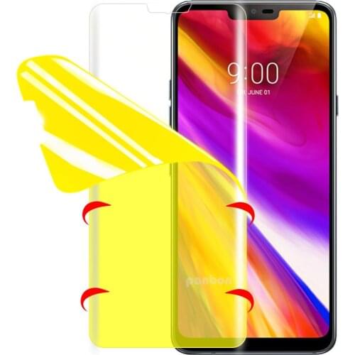 7D Full Cover Nano Screen Guard for LG G5 G6 G7 G8 V20 V30 V40 Screen Protector Hydrogel Protective Film LG G 5/6/7/8 V20/30/40