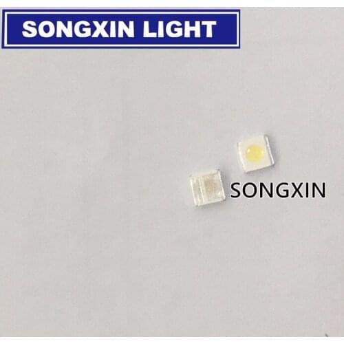 100pcs XIASONGXIN LIGHT FOR LED backlight LCD TV 3535 3537 LED SMD Lamp bead bead 1W 6V 3535 Cold white
