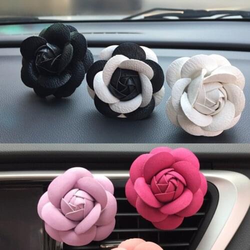 2018 New Flower Car Perfume Air Conditioner Clip Car Outlet Perfume Car Inndoor Air Freshener Interior Profumi Auto Accessory