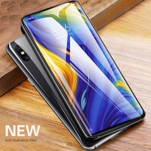 3PCS Film For Xiaomi Mi Mix 3 5G Screen Protector 6.39inch Mi Mix3 Nano Hydrogel Film With Tools Not Tempered Glass