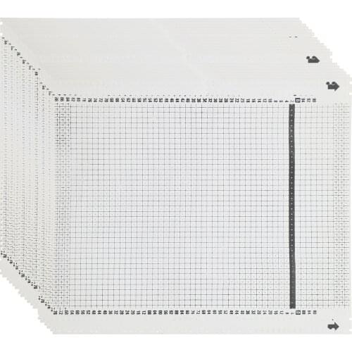 30Pcs 40‑pin Knitting Machine Blank Card Pre Punched Spare Parts Sewing Accessory For PASSAP S 80