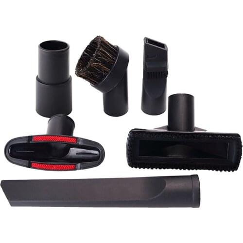 6 In 1 Vacuum Cleaner Brush Head Nozzle Home Dusting Crevice Stair Tool Kit 32mm