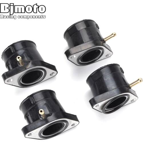 Motorcycle Carburetor Adapter Inlet Intake Pipe Rubber Mat For Yamaha 4HM 13586 00 4HM 13596 00 XJR400 XJR 400 1993-1999