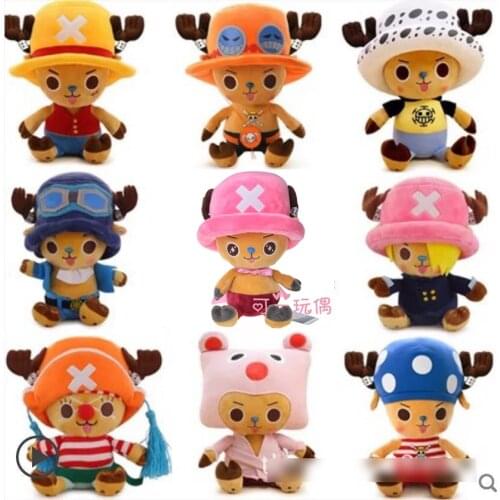 ONE PIECE Chopper Anime Cute Stuffed Doll Toy Lovely Soft Plush Toys Kids Pillow Gift