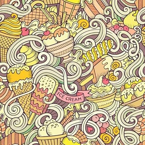 AZSG Ice cream Background Clear Stamps For DIY Scrapbooking Decorative Card making Crafts Fun Decoration Supplies 13*13cm