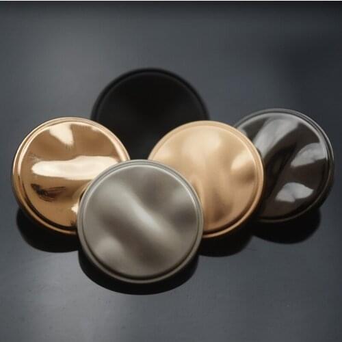 100 pieces 15mm-30mm Metal large buttons wholesale coat windbreaker coat mens and womens suit irregular high foot matte button