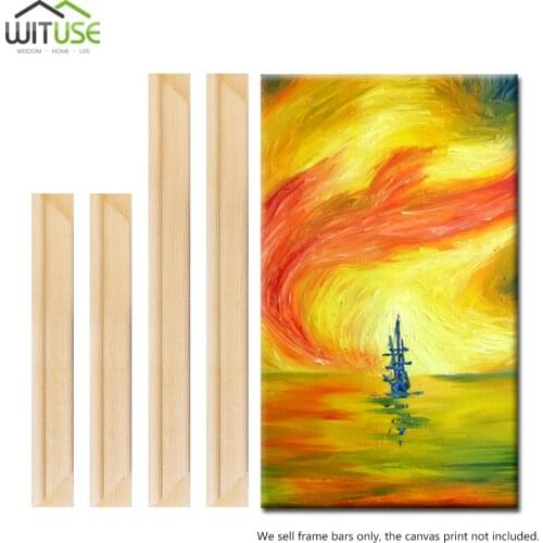Professional Stretcher Strips Bars DIY Canvas Wood Frame For painting Factory Price Oil picture frame Wall Art Photo frame