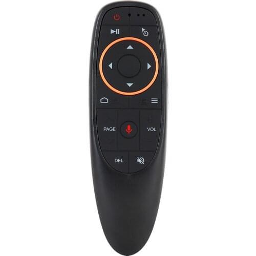 G10 Wireless Remote Control 2.4GHz with USB Receiver Voice Control for Android 8.1 TV Box PC Laptop Notebook Smart TV