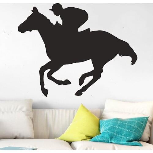 Carousel Horse Wall Decal Spirit Equestrian With Name Art Vinyl Wall Decals Art Decals Mural Vinyl Removable FB-124