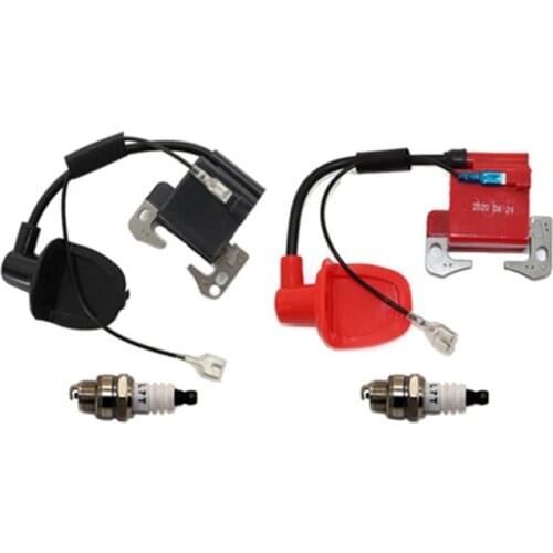 Performance IGNITION COIL for 43cc 47cc 49cc Mini Quad Pocket Dirt Bike ATV 2-Stroke Engine part with L7T BM6A spark plug