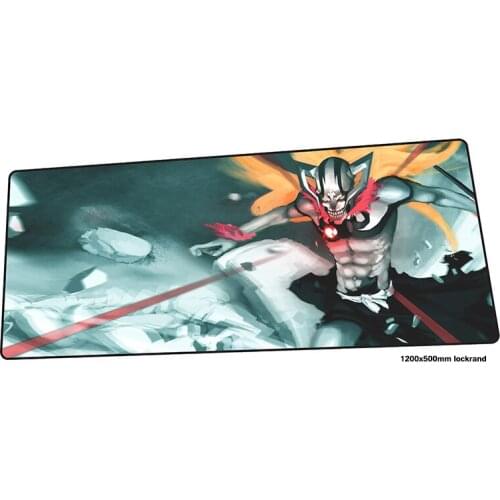 BLEACH mouse pad gamer thick 120x50cm notbook mouse mat gaming mousepad large locked edge pad mouse PC desk padmouse