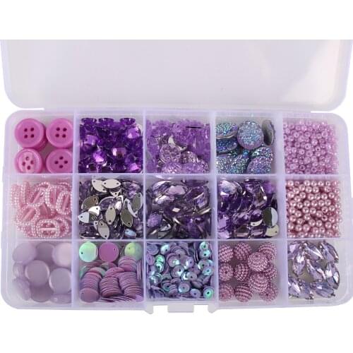 Multi-style Bead Craft Buttons for Sewing DIY Crafts Sewing Childrens Manual Button Painting Clothing Dress Decoration Material