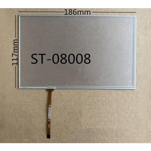 New 8 " 4 wire resistive-touch screen 186*117mm ST-08008
