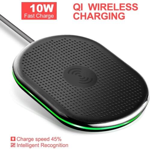 Portable USB Charging Pad For iPhone X/XS Max 8 Plus Charging Qi Wireless Charger For Samsung S8 S9 NOTE 8 Phone Wirless Charger