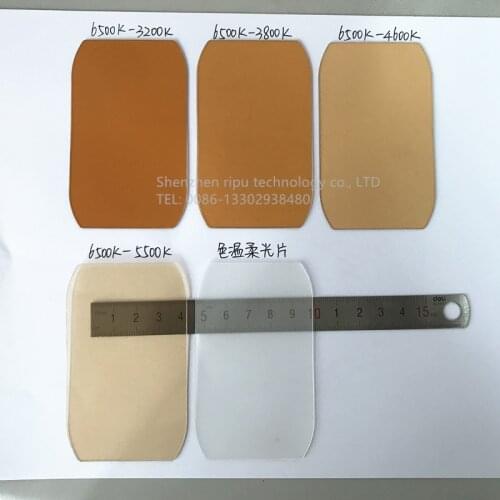 Transparent Color Correction Lighting Gel Filter