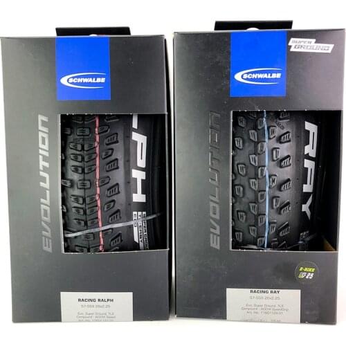 SCHWALBE Racing Ralph / Racing Ray 57-559 26x2.25 Bicycle Tyre Tubeless Folding Bike Tire Raceguard Cycling Replacement Parts
