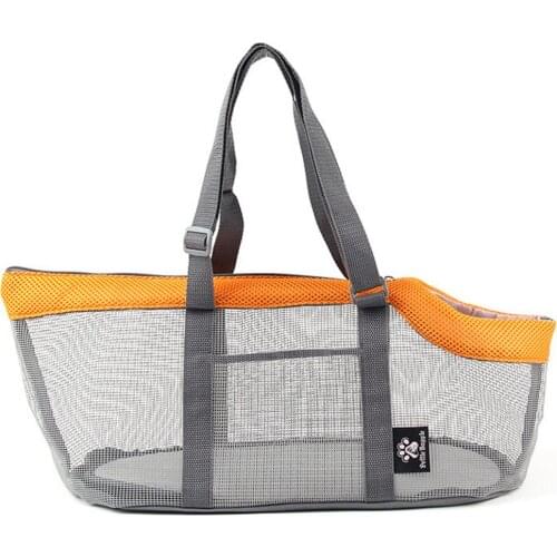 Dog Bags Portable Dog Carrier Bag Mesh Breathable Carrier Bags for Small Dogs Foldable Cats Handbag Travel Pet Bag Transport Bag