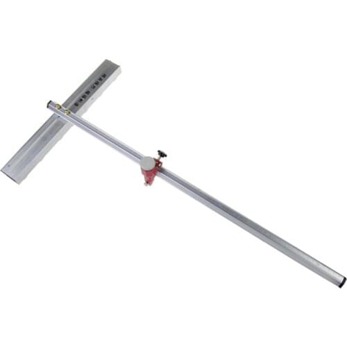 Silver 60cm Length T Type Aluminum Alloy Push Glass Cutter Tool Portable Tile Cutter For Cutting and Glass Art Work