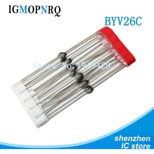 10pcs BYV26C BYV26 SOD-57 Rectifier Diode