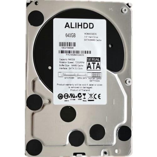 640GB SATA 3.5inch 7200RPM 64MB Cache Enterprise Grade Security CCTV Hard Drive Warranty for 1-year