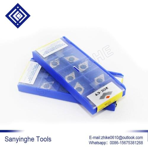 10pcs/lots DCGX11T304-LH / DCGX11T308-LH YD101 cnc carbide milling insert for aluminum