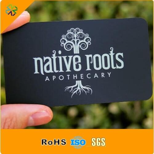 200pcs/lot)2018 new design metal business name card world!stainless steel metal material matte black plated metal name card