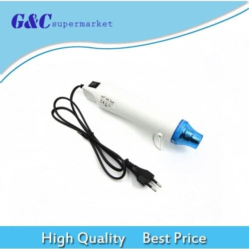 220V 300W DIY Hot Air Temperature Gun DIY Using Heat Gun With Supporting Seat Shrink Electric Power Tool EU Plug diy electronics