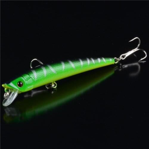 95mm/8g 3D Eyes Artificial Minnow Wobblers Freshwater Bionic Plastic Fishing Bait Diving Depth0.6-1.8M Fishing Lure Hard Bait