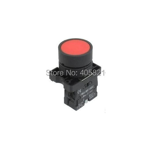 22mm Red Momentary Push Button Switch 1 NC N/C 600V 10A XB2-EA42 Spring Return