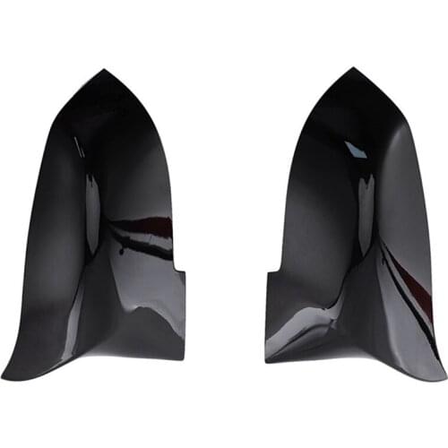 Car Door Wing Mirror Cover Car Rearview Mirror for -Bmw F20 F21 F87 M2 F23 F30 F36 X1 E84 Bright Black 51167292746