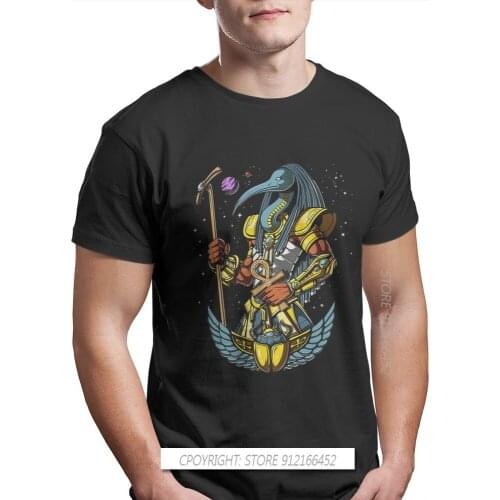 Men Egyptian Mythology Ancient Egypt Gods Atum Horus Osiris Ofertas T-Shirt Thoth Pure Cotton Streetwear