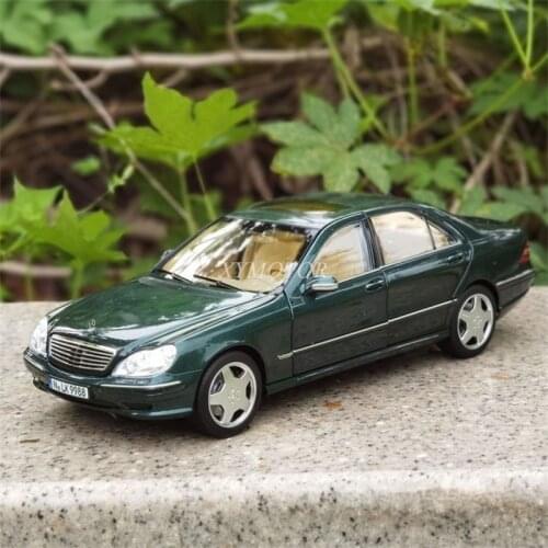 Norev 1/18 For Mercedes Benz S600 S55 W220 2000 Butterfly Benz Diecast Car Model Kids Toys Gifts Display Collection