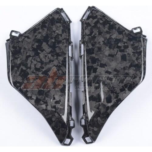 Gas Tank Side Knee Trim Cover Fairing Cowling Forged Carbon Fiber For Honda CBR1000RR 2017-2019