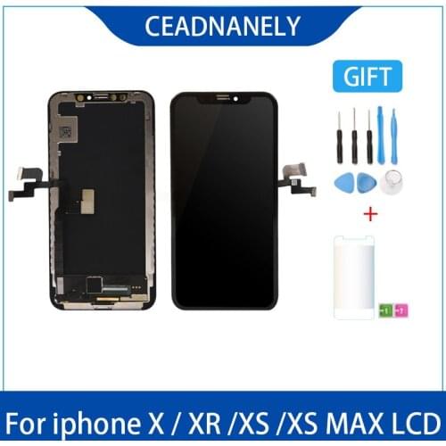 Original Good Display Touch Screen Replacement LCD For iPhone X XR XS MAX Black Digitizer Assembly Replacement