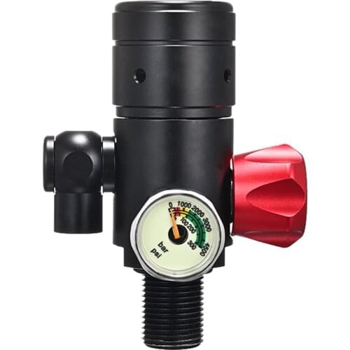 Primary pressure reducing valve of standby respirator for submersible gas cylinder