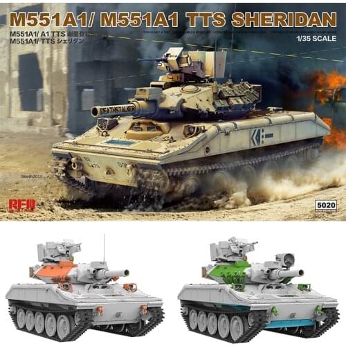 [Rye Field Model] Ryefield Model RFM RM-5020 1:35 M551A1/M551A1 TTS Sheridan