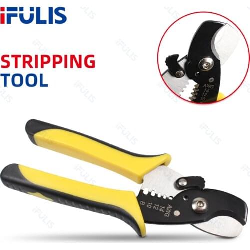 YF-065 Wire stripper Multifunctional Cutter Stripper cut thin wire circuit board plastic burr tools YF-008