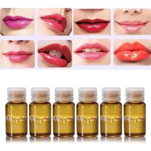 2ml/Bottle Ink Coloring Fluid Anesthetic for Microblading Eyebrow Lips Tattoo Numbing Permanent Makeup Tattoos Body Art Supplies